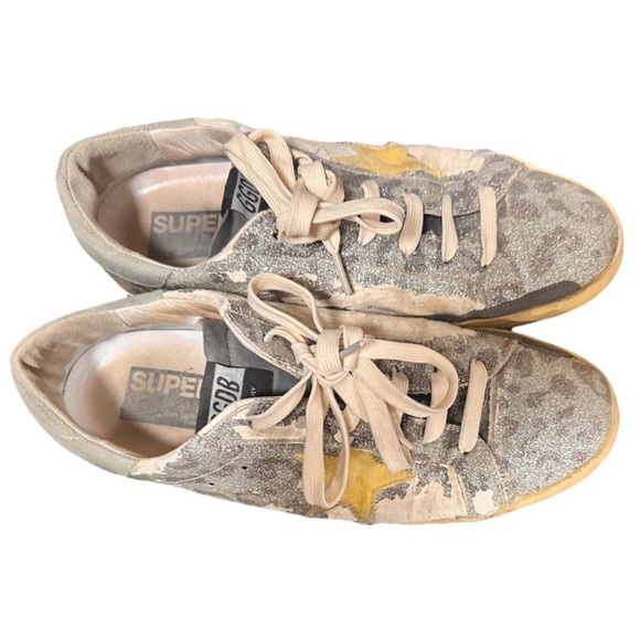 Golden Goose Stylish Sneakers with Gold Star size 41(unisex) - Picture 8 of 13